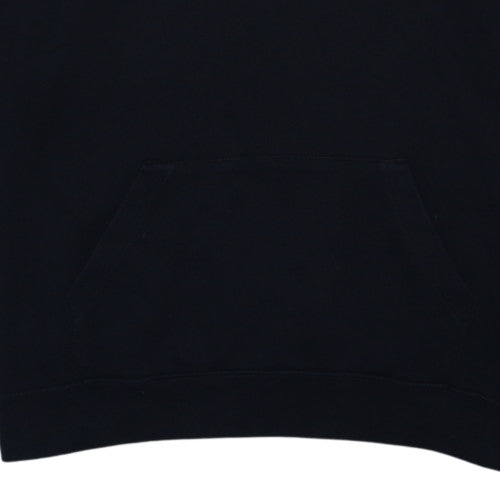 Nike Men's Black 2XL Pullover Hoodie with Logo Pocket Fleece