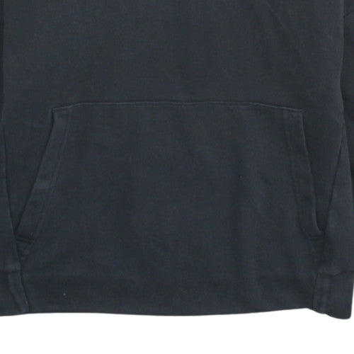Tommy Hilfiger Men's Black Pullover Hoodie L Classic Logo Sweatshirt