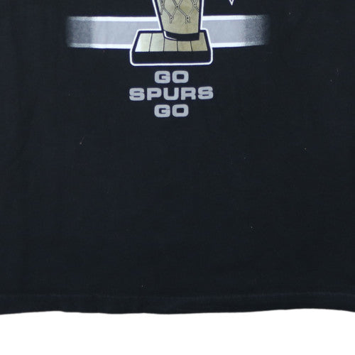 Adidas Men's Black 2XL NBA Champions Spurs Graphic T-Shirt