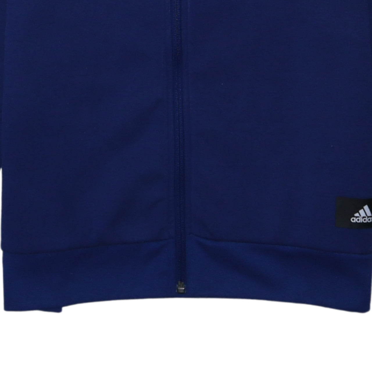 Adidas Boys Blue Full Zip Hoodie XL 15-16 Years Primegreen