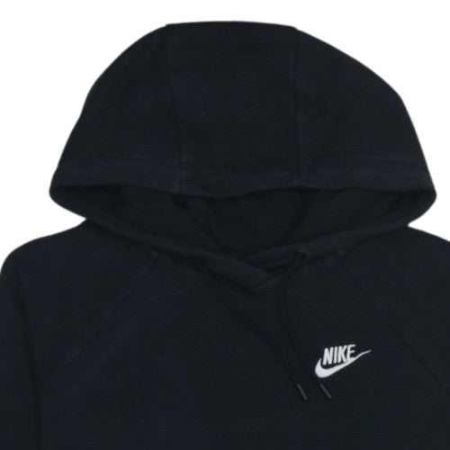 Nike Mens Black Pullover Hoodie Size S Cotton Blend Sweatshirt