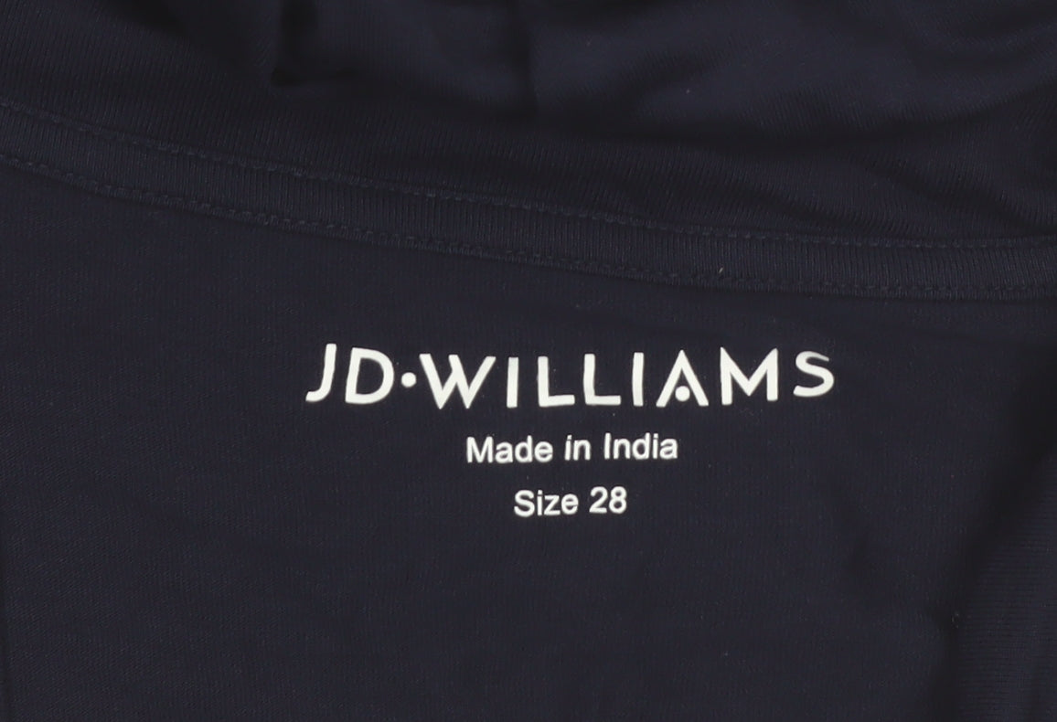 JD Williams Women Blue Size 28 Long Sleeve Open Lightweight Coatigan