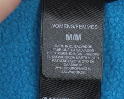 The North Face Women's Blue Fleece Full Zip Jacket Size M