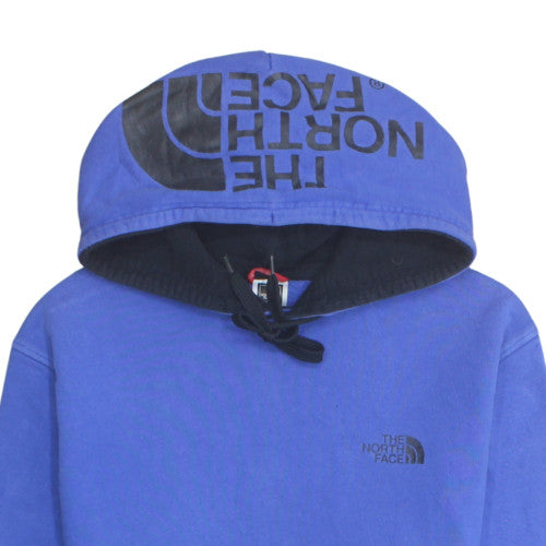 The North Face Men's Blue Pullover Hoodie Size M Outdoor Cotton