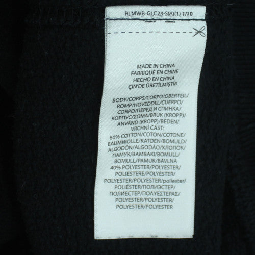 Polo Ralph Lauren Mens Black Large Pullover Hoodie Sweatshirt