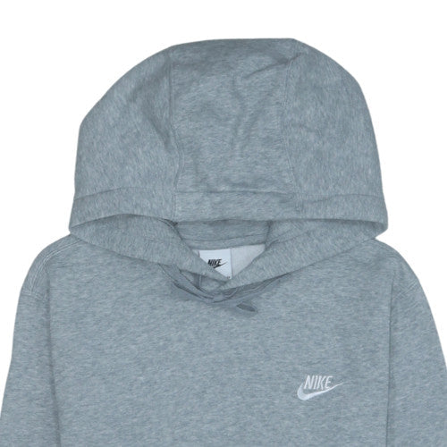 Nike Men's Grey XS Pullover Hoodie Classic Fleece Sweatshirt