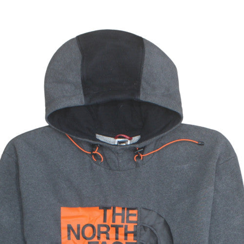 The North Face Mens Grey 2XL Pullover Hoodie with Logo