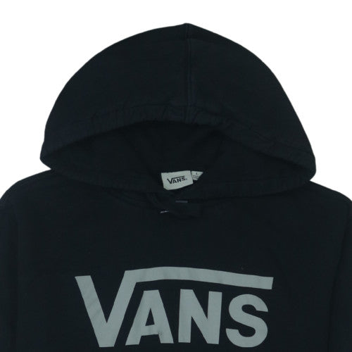 Vans Mens Black Pullover Hoodie L Regular Fit Fleece Skate Style