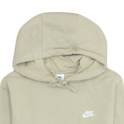 Nike Men's Beige Pullover Hoodie Small Regular Fit Fleece