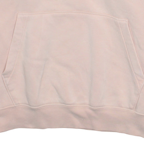 Nike Women’s Pink Pullover Hoodie M Cotton Blend Logo Sweatshirt