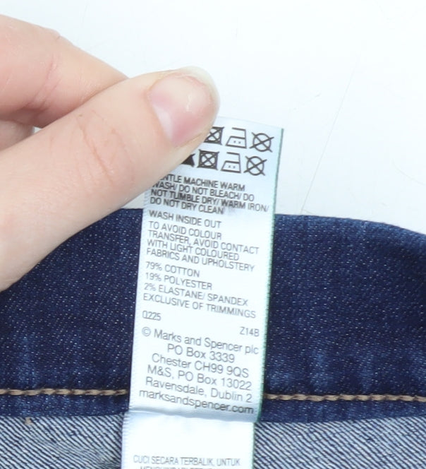 Marks and Spencer Women’s Blue Jegging Jeans Size 18 Long Stretch Denim