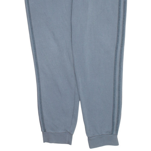 Adidas Men’s Grey Jogger Trousers L Regular Fit Fleece Pants