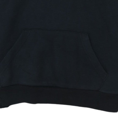 Lonsdale London Womens Black Size 12 Pullover Hoodie