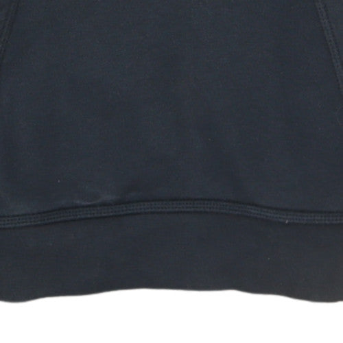 Nike Men's Black Pullover Hoodie M Fleece Logo Sportswear