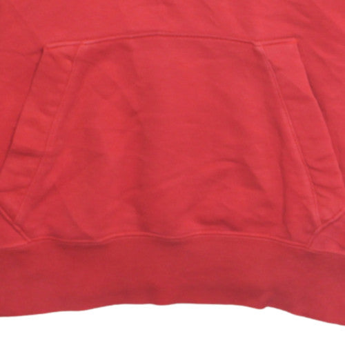 Puma Mens Red Pullover Hoodie Small Graphic Logo Sportswear