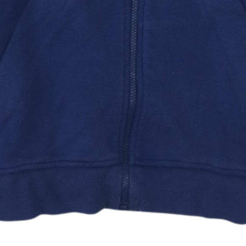 Adidas Ajax Men's Blue Full Zip Hoodie Size 5-6 Teen