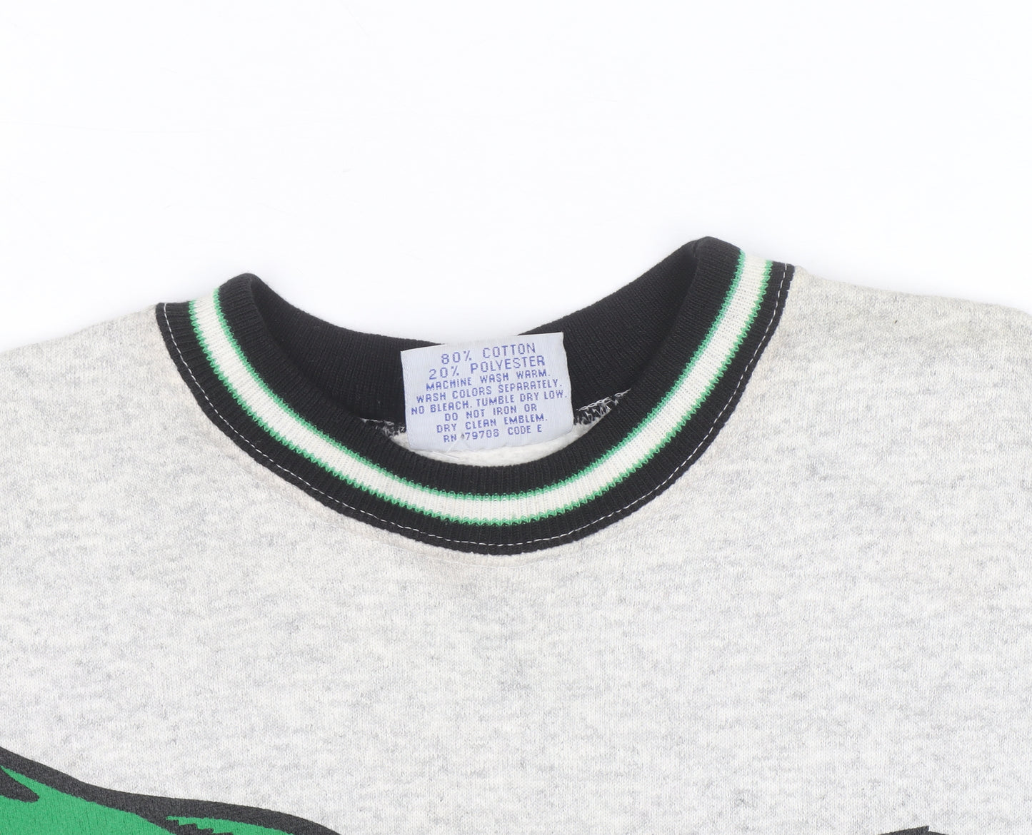 The Game Men's Grey Eagles Graphic Pullover Sweatshirt Size M