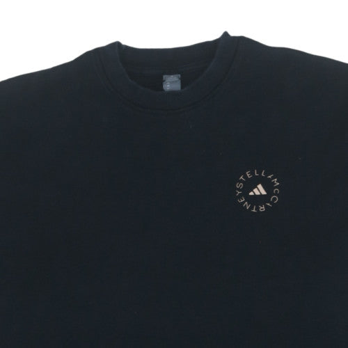 Adidas by Stella McCartney Women's Black Small Crew Neck Sweatshirt