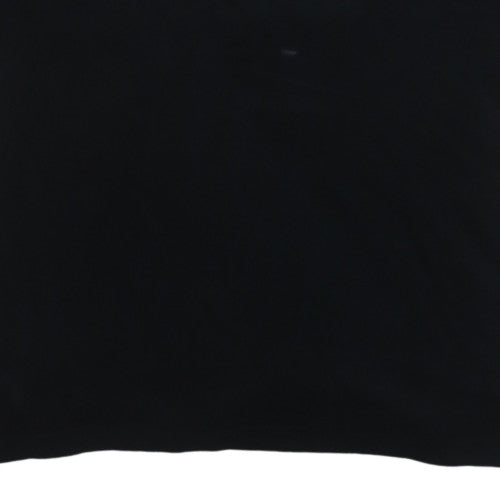 Nautica Men's Black XL Collared Cotton Short Sleeve T-Shirt