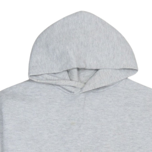 Russell Athletic Mens Grey Pullover Hoodie Size L Vintage Fleece