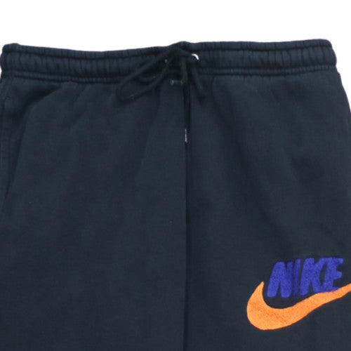 Nike Men's Black Jogger Sweatpants S - Elastic Waist Fleece Trousers