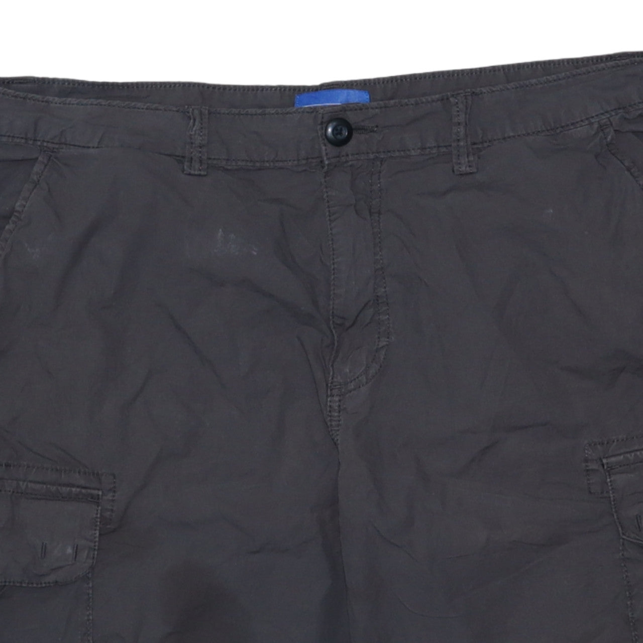 Napapijri Men's Brown Cargo Shorts Size 36 Regular Fit Summer