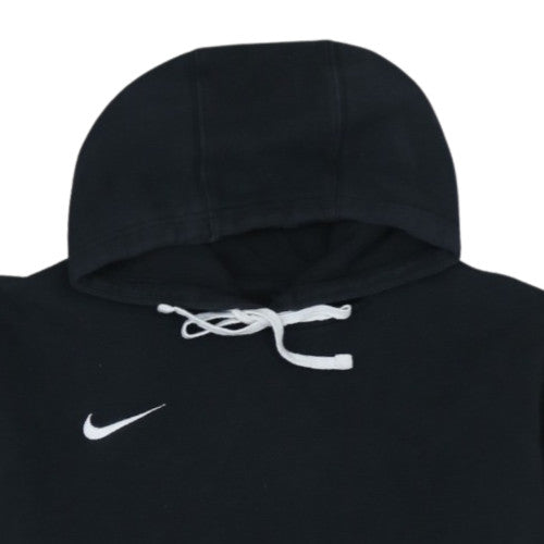 Nike Men's Black XL Pullover Hoodie with Logo and Pockets