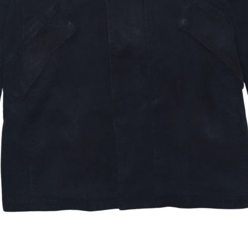 Calvin Klein Jeans Men's Black Hooded Parka Coat Size S