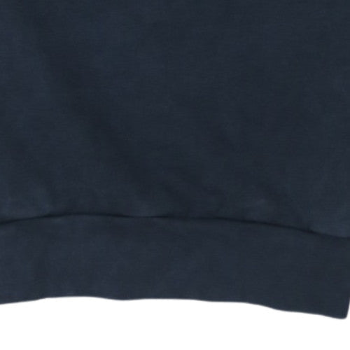 Ralph Lauren Men's Blue Crew Neck Cotton Sweatshirt Size S