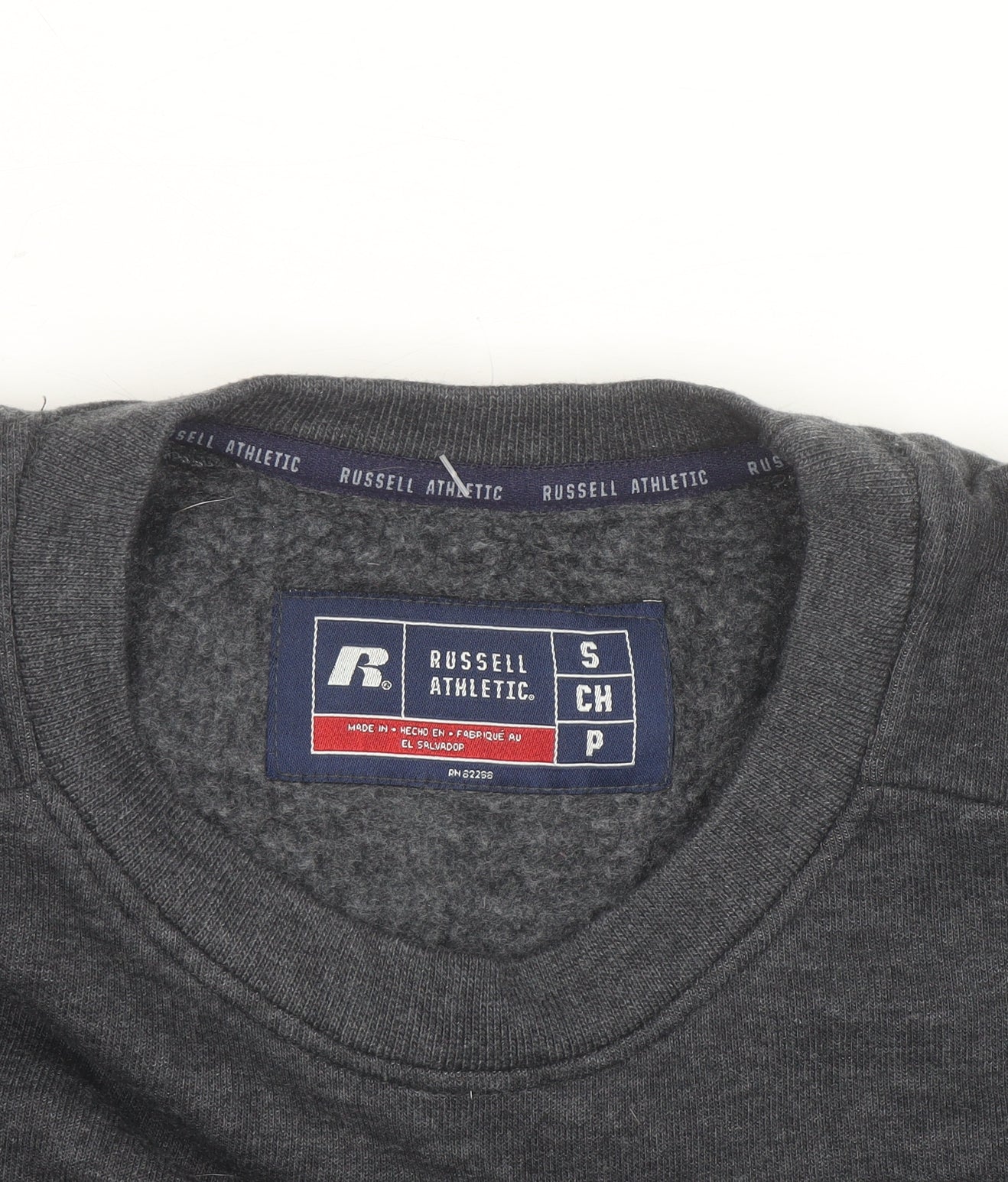 Russell Athletic Men's Grey Small Sweatshirt Wave Volleyball Pullover