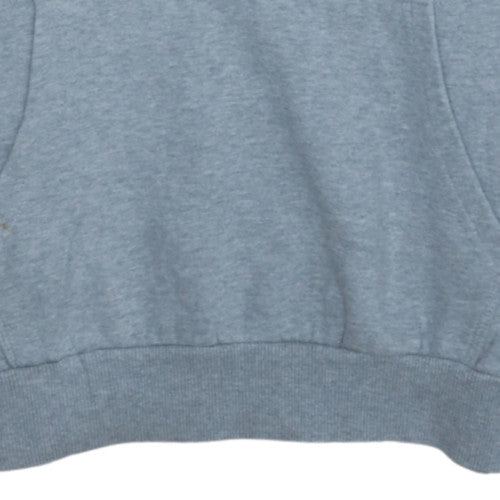 Ellesse Men's Grey Pullover Hoodie Size 10 Logo Graphic Sweatshirt