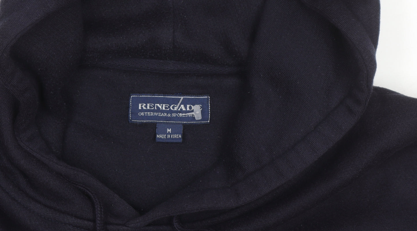 Renegade Men's Blue Hollywood California Pullover Hoodie Size M