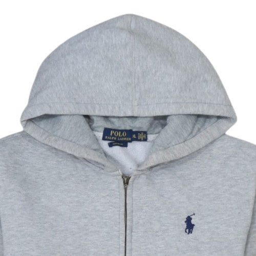 Polo Ralph Lauren Men's Grey Full Zip Hoodie XL Classic Fit