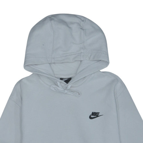 Nike Womens Grey Pullover Hoodie Medium Hooded Sweatshirt