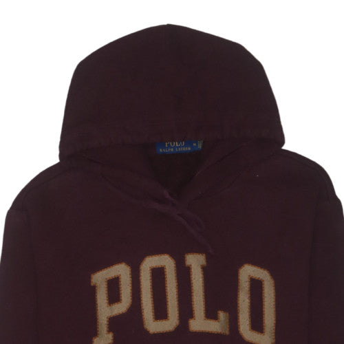 Polo Ralph Lauren Men’s Brown Pullover Hoodie M Classic Fleece