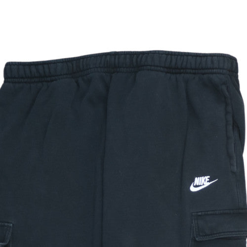 Nike Mens Black Cargo Jogger Trousers XXL Cotton Blend