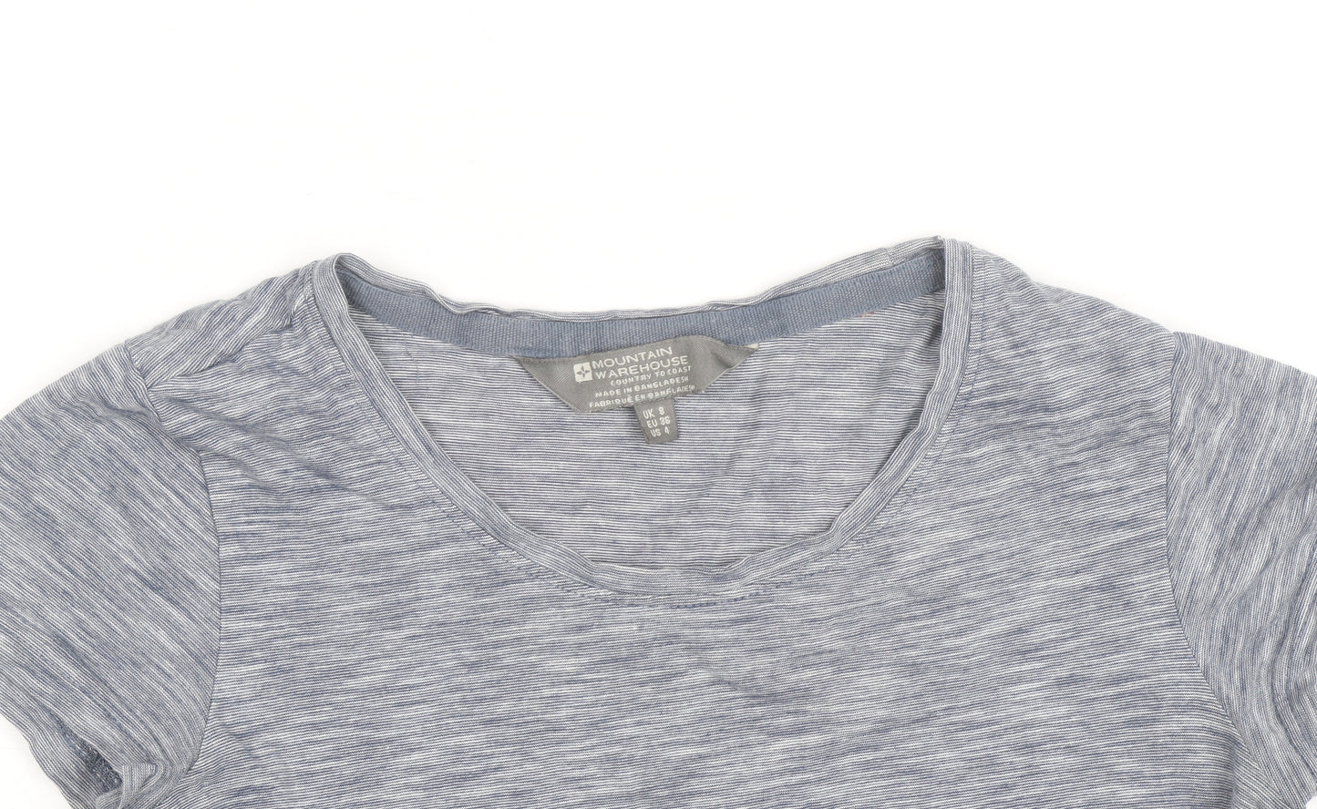 Mountain Warehouse Women’s Blue Short Sleeve Basic T-Shirt Size 10