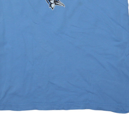 Nike Men's Blue 'None Better' Graphic Regular Fit T-Shirt XXL