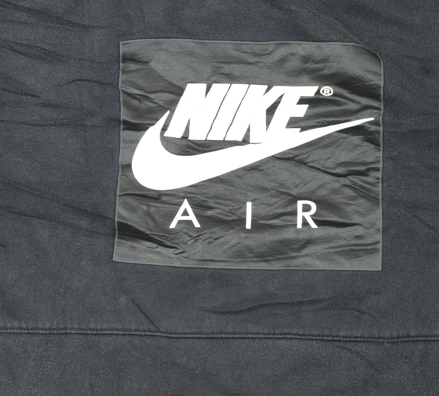 Nike Air Men's Black Small Pullover Sweatshirt Crew Neck Athletic Fleece