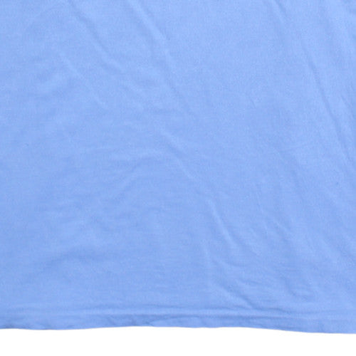 Ralph Lauren Men's Blue Crew Neck Cotton Short Sleeve T-Shirt XL