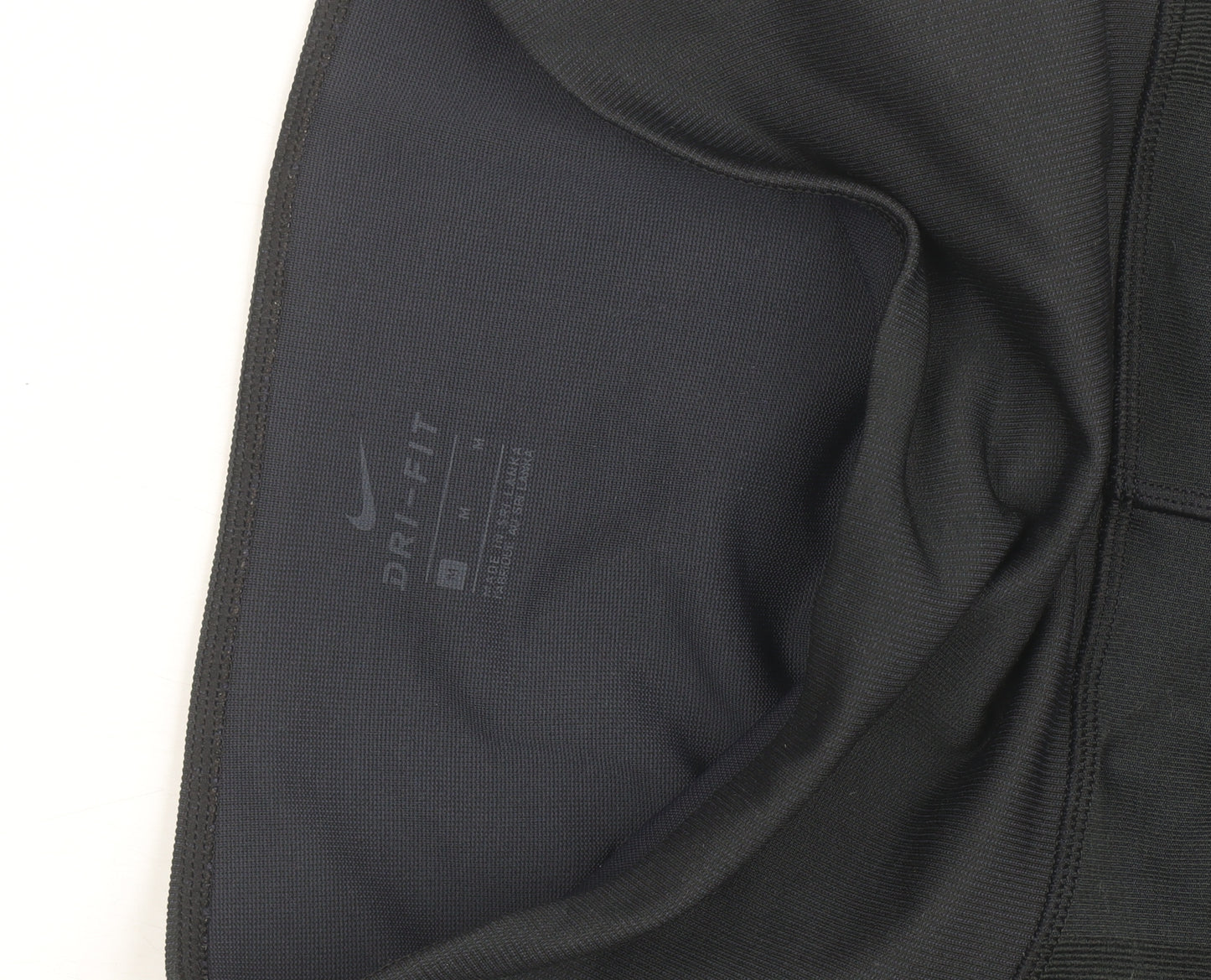 Nike Women's Black Dri-FIT Leggings M Slim Fit Sportswear