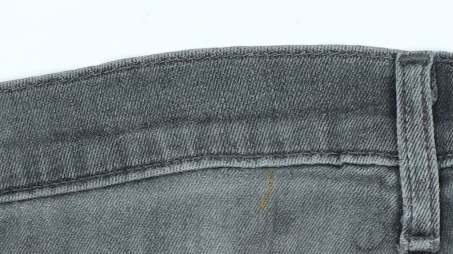 Levi's Premium Men's Grey Straight Regular Fit Denim Jeans W30 L34