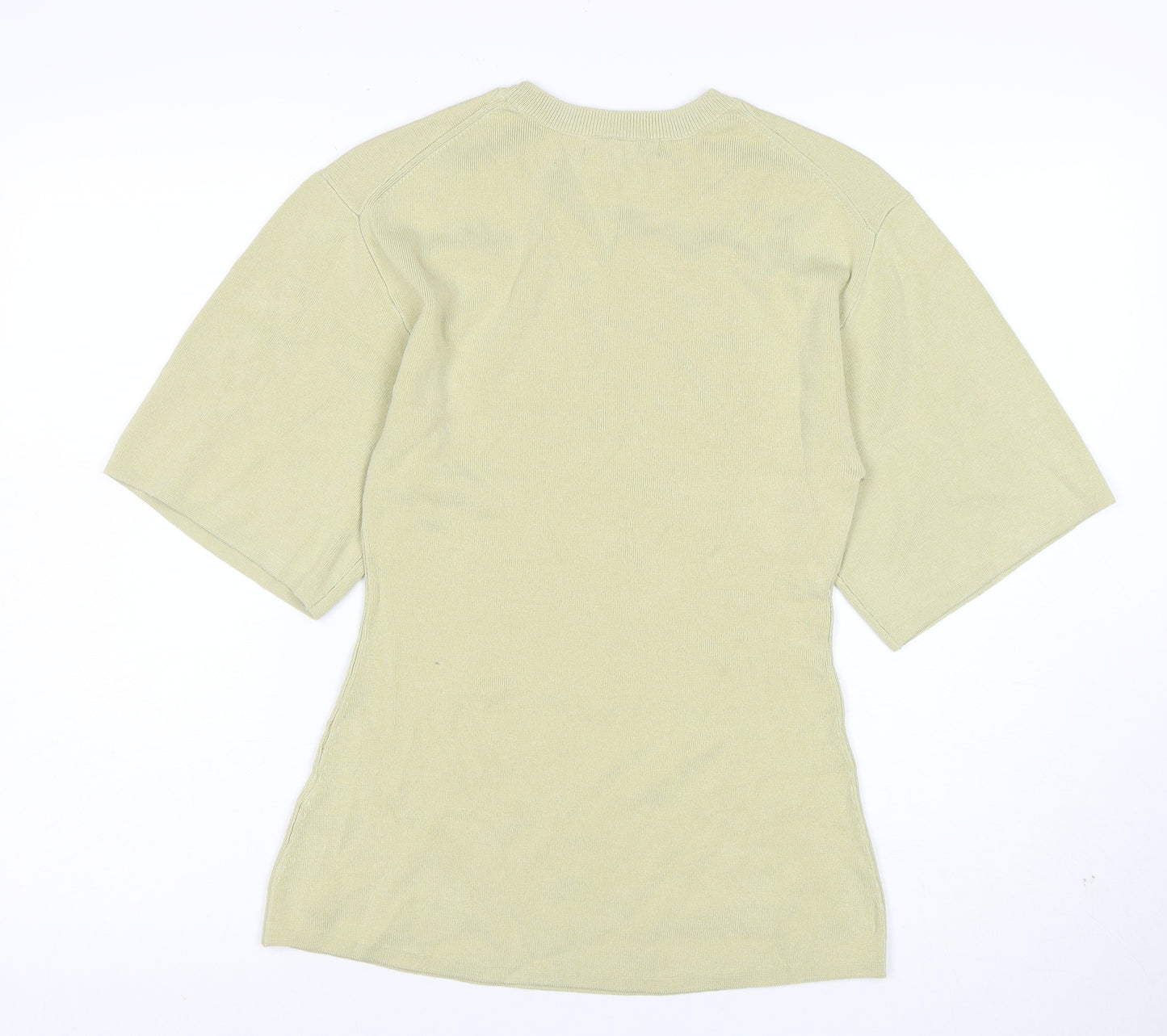 Marks and Spencer Women’s Beige Short Sleeve Knit T-Shirt Size S