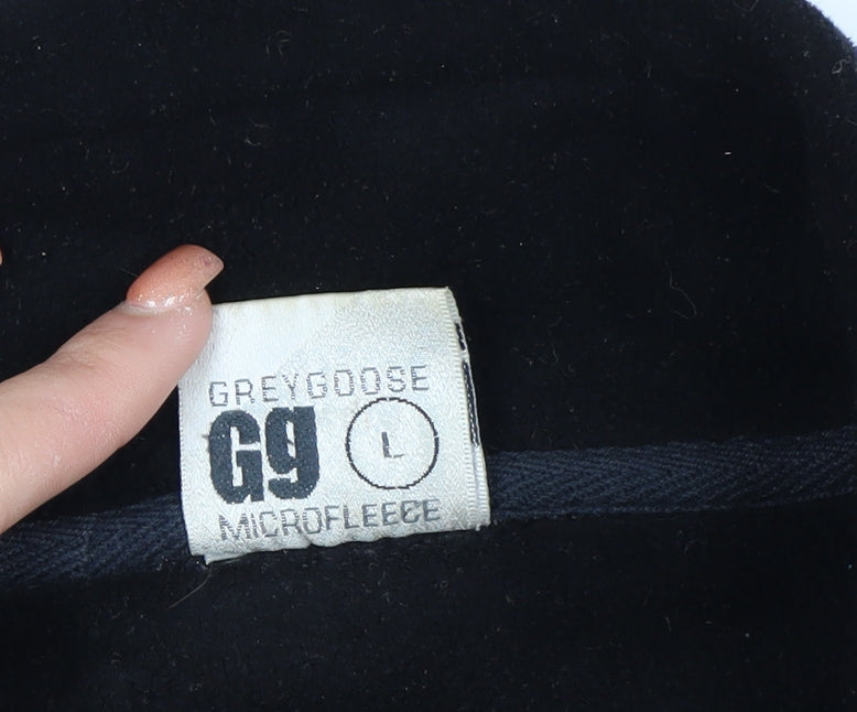 Greygoose Men’s Grey Full Zip Microfleece Sweatshirt L