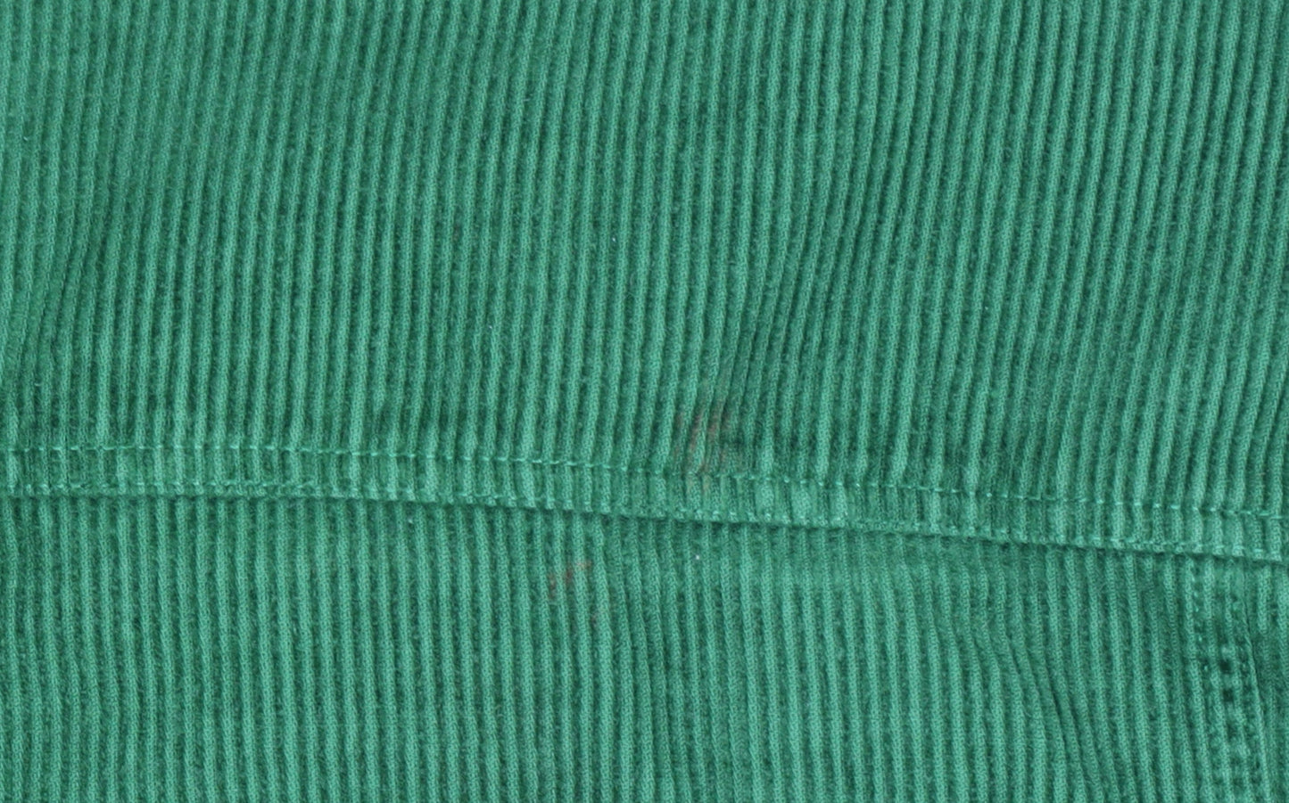 ASOS DESIGN Men's Green Corduroy Basic Jacket 2XL Relaxed Fit