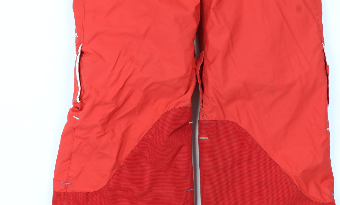 Wedze Boys Red Waterproof Insulated Snow Pants 6 Years Winter Ski Trousers