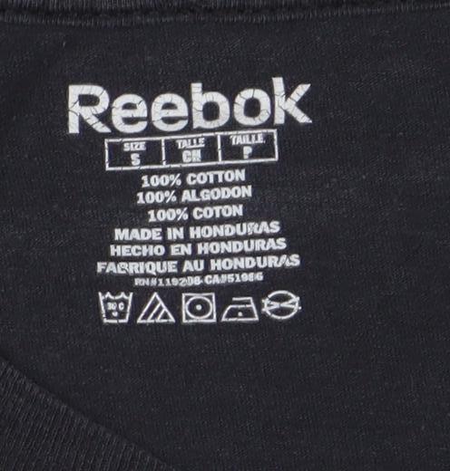 Reebok Men's Black San Jose Sharks Hockey Long Sleeve T-Shirt Size S