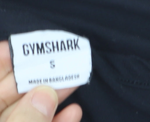 Gymshark Women's Black Short Sleeve Crew Neck T-Shirt Size S