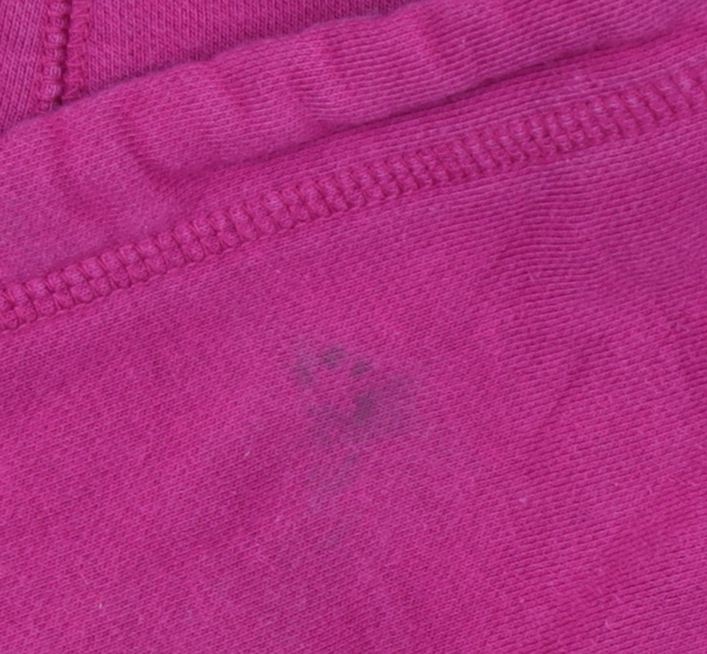 Nike Womens Pink Full Zip Hoodie M Cotton Blend Casual