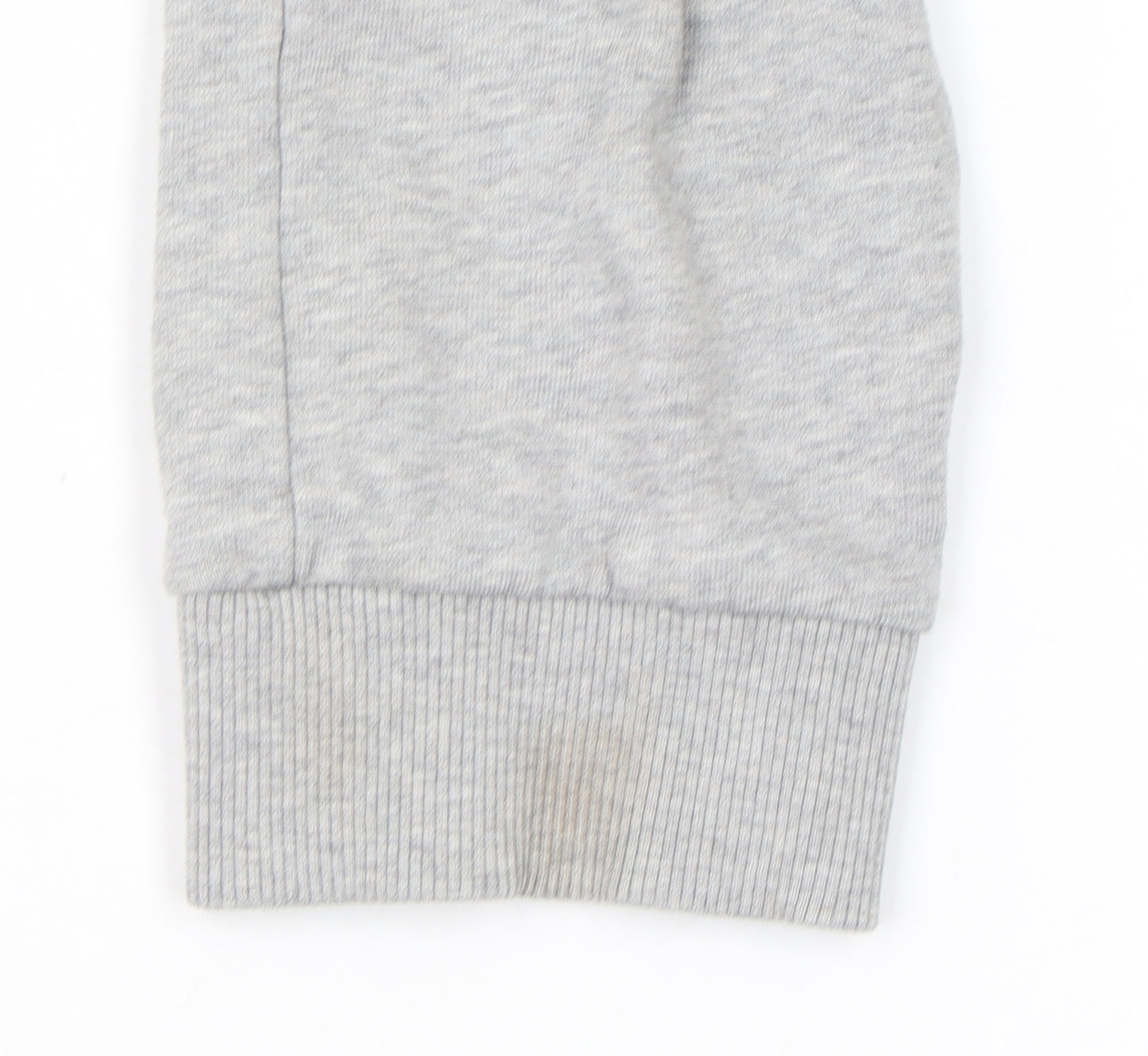 Tommy Hilfiger Boys Grey Jogger Trousers Size 164 Cotton Blend